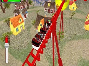 Roller Coaster Crazy Drive Game